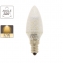 Ampoule flamme, culot E14, crystal-LED