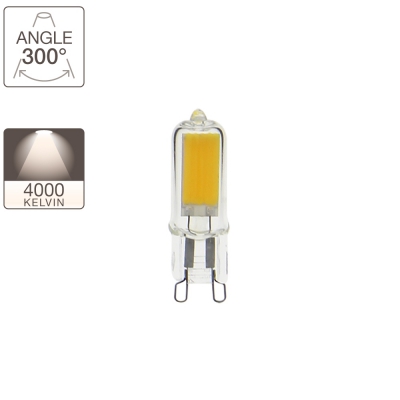 Ampoule LED capsule, culot G9, classique
3W → 30W