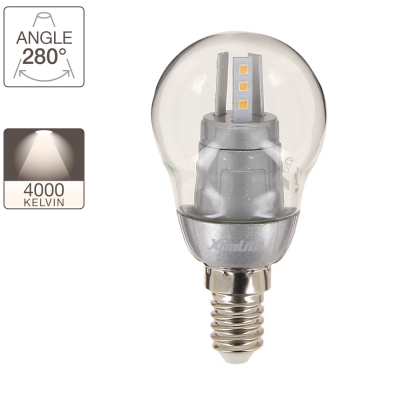 Ampoule LED P45, culot E14, retrofit
3.3W → 25W