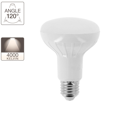 Ampoule spot LED R80, culot E27, classique
13W → 75W