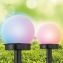 Pack de 3 balises solaires RVB
