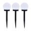 Pack de 3 balises solaires RVB